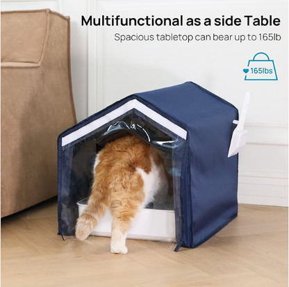 Privacy Cat Litter Box Cover Shield - Shopinapets  Privacy Cat Litter Box Cover Shield Shopinapets #