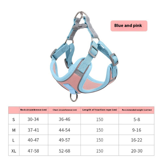 Reflective Chest Harness Pet Supplies - Shopinapets  Reflective Chest Harness Pet Supplies Shopinapets #