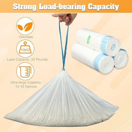Self-Cleaning Litter Box Drawstring Bags 90ct - Shopinapets  Self-Cleaning Litter Box Drawstring Bags 90ct Shopinapets #