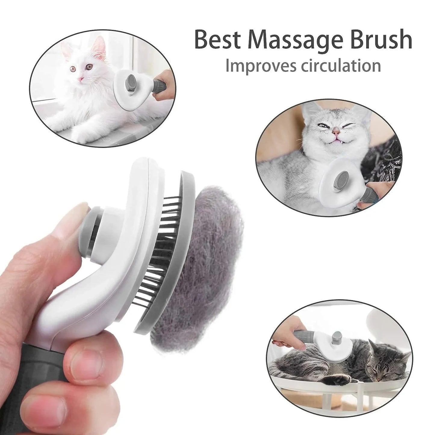 PurePaws Self-Clean Brush