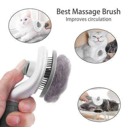 PurePaws Self-Clean Brush