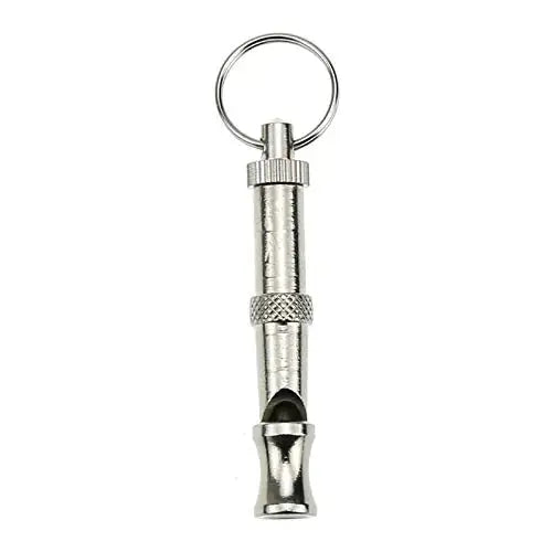 Silver stainless steel Dog Training Whistle - Shopinapets  Silver stainless steel Dog Training Whistle Shopinapets #