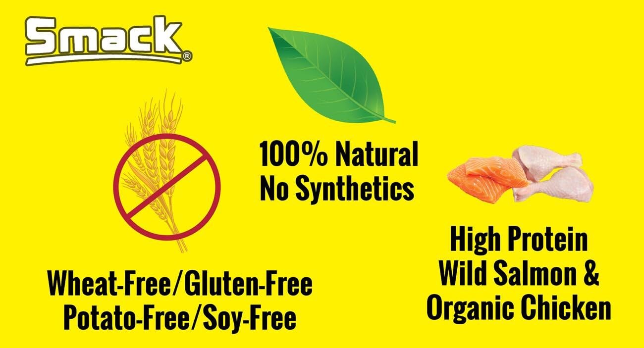 Smack Pet Food Organic Raw Dehydrated Food for Dogs (Chunky Chicken-8.8 Ounce) - Shopinapets  Smack Pet Food Organic Raw Dehydrated Food for Dogs (Chunky Chicken-8.8 Ounce) Shopinapets #