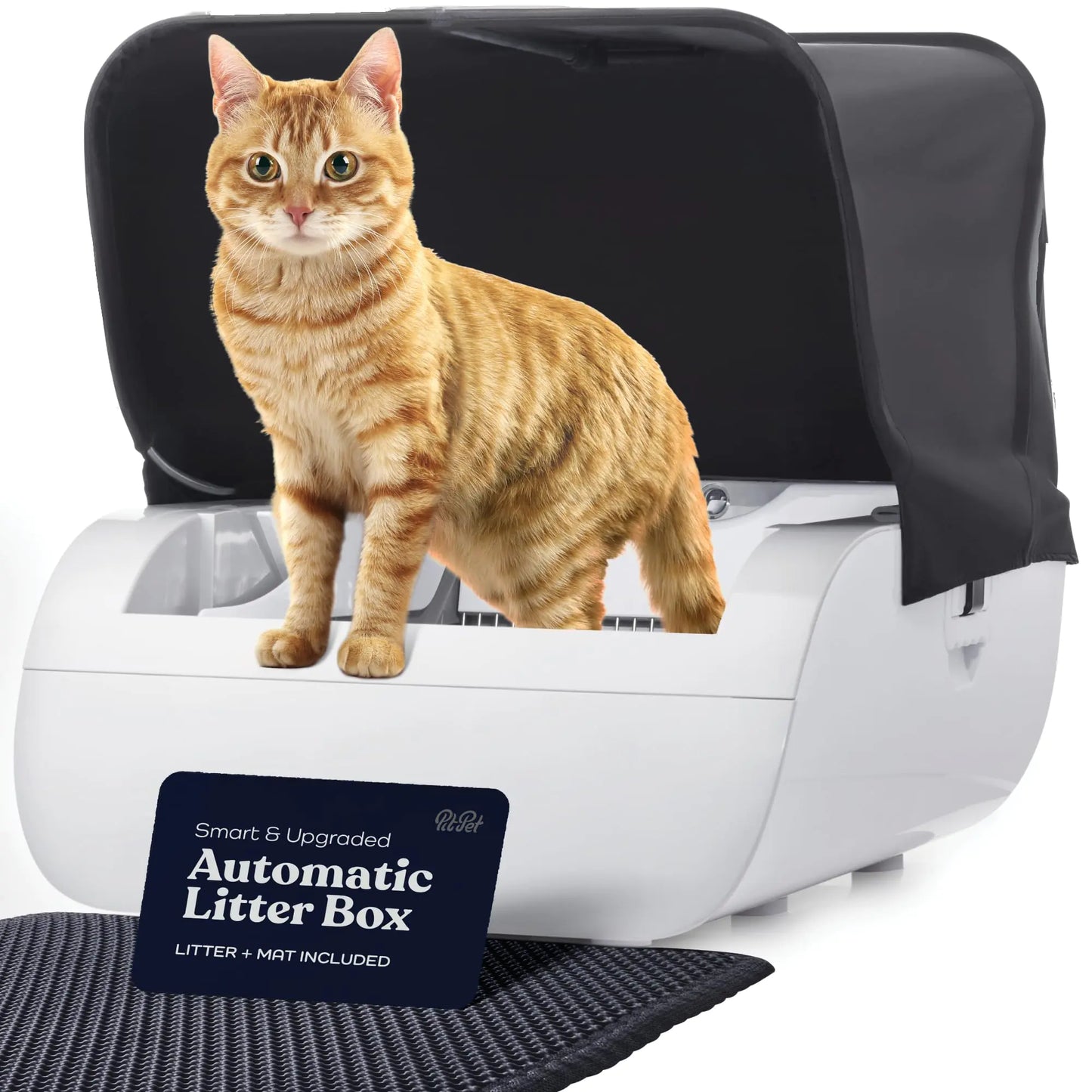 Smart Automatic Cat Litter Box Self Cleaning - Built in Odor Eliminator - Shopinapets  Smart Automatic Cat Litter Box Self Cleaning - Built in Odor Eliminator Shopinapets #