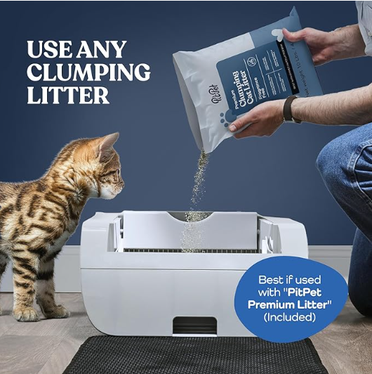 Smart Automatic Cat Litter Box Self Cleaning - Built in Odor Eliminator - Shopinapets  Smart Automatic Cat Litter Box Self Cleaning - Built in Odor Eliminator Shopinapets #