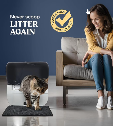 Smart Automatic Cat Litter Box Self Cleaning - Built in Odor Eliminator - Shopinapets  Smart Automatic Cat Litter Box Self Cleaning - Built in Odor Eliminator Shopinapets #