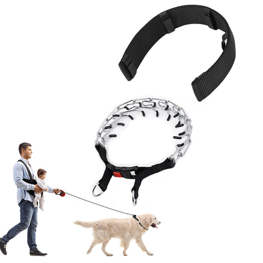 "Stimulation Chain Dog Training Collar - Spike Neck Cover - Pet Supplies for Effective Training - Shopinapets  "Stimulation Chain Dog Training Collar - Spike Neck Cover - Pet Supplies for Effective Training Shopinapets #