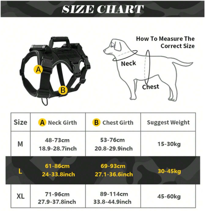 VMax PowerPup XL Dog Harness - Camo Service Vest with Free Leash - Shopinapets  VMax PowerPup XL Dog Harness - Camo Service Vest with Free Leash Shopinapets #