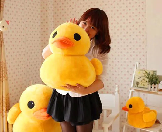Yellow Duck Plush Toy and Pillow - Shopinapets  Yellow Duck Plush Toy and Pillow Shopinapets #