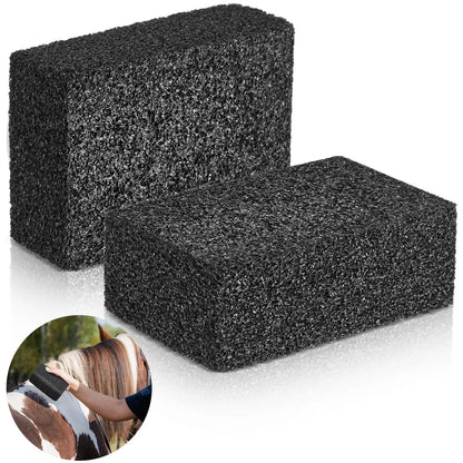 EquineShine 2-Pack Pumice Grooming Blocks - Shopinapets