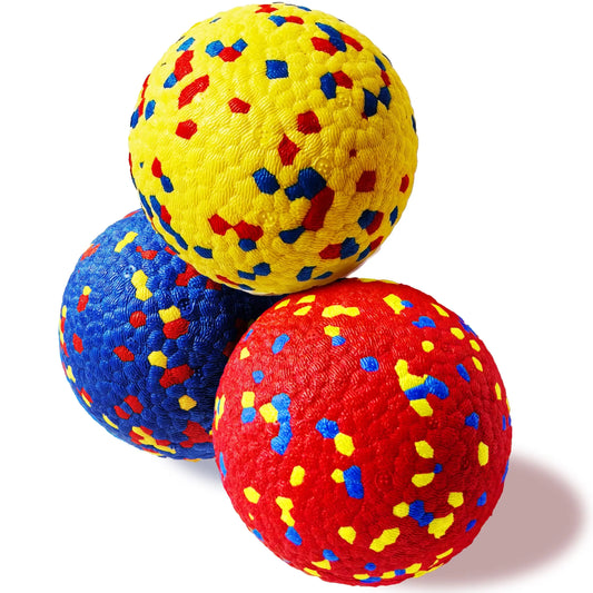 ChompChamp Tough Dog Toy Balls - 3 Pack