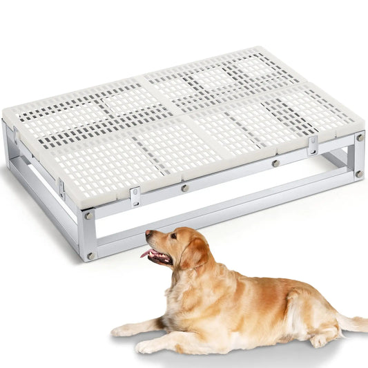 ProGroom Elevated Dog Bath & Grooming Tub with Anti-Slip Grid - Shopinapets