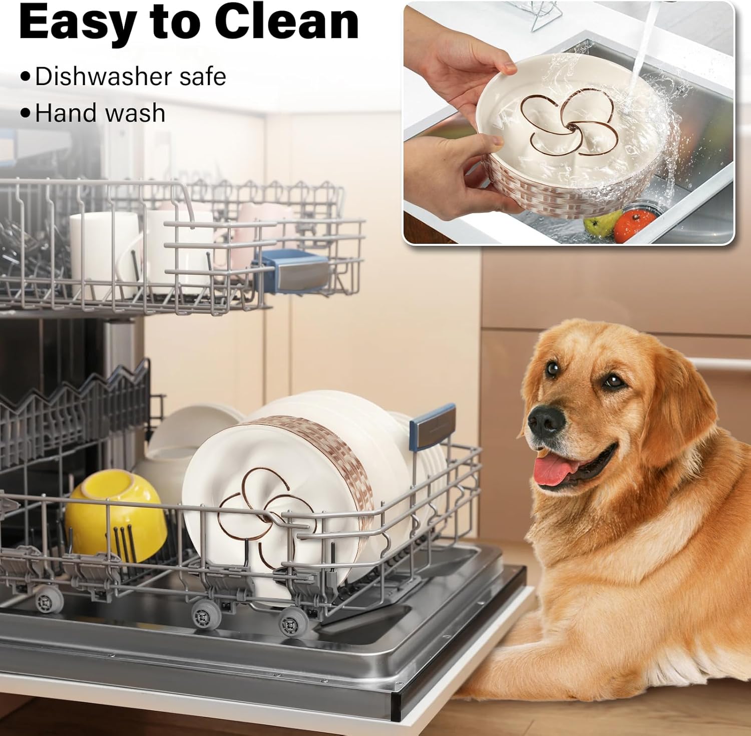Ceramic Slow Feeder Bowl for Medium Large Dog, Anti-Choking, Non-Slip - Shopinapets  Ceramic Slow Feeder Bowl for Medium Large Dog, Anti-Choking, Non-Slip Shopinapets #