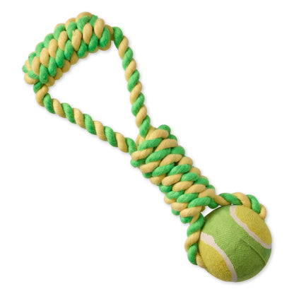 Eco-Friendly Cotton Tug and Fetch Toy - Shopinapets