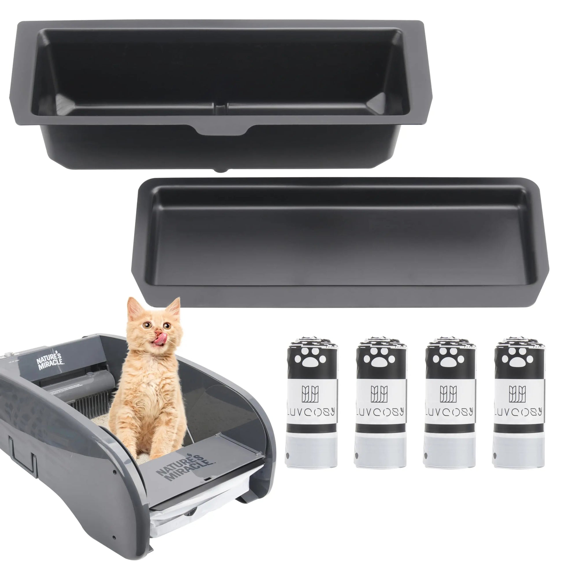 PurrFectFit 40 Liner Litter System - Natures Miracle & Littermaid Compatible - Shopinapets