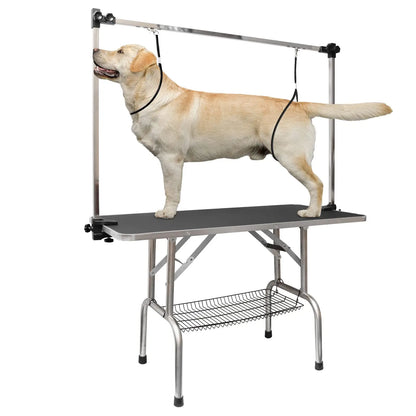 LOVMOR Deluxe 46" Pet Grooming Station with Accessories - Shopinapets