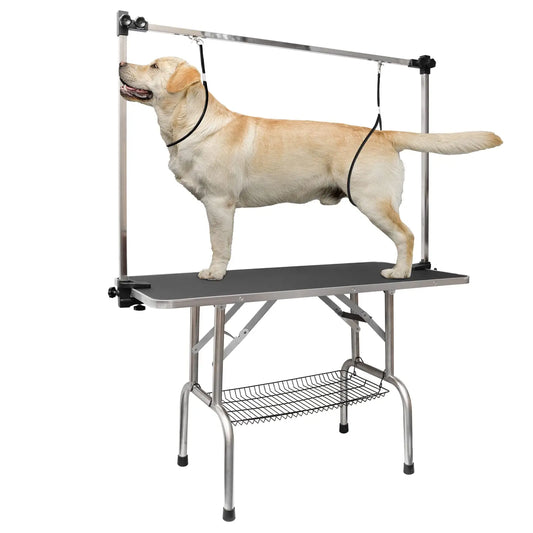 LOVMOR Deluxe 46" Pet Grooming Station with Accessories - Shopinapets
