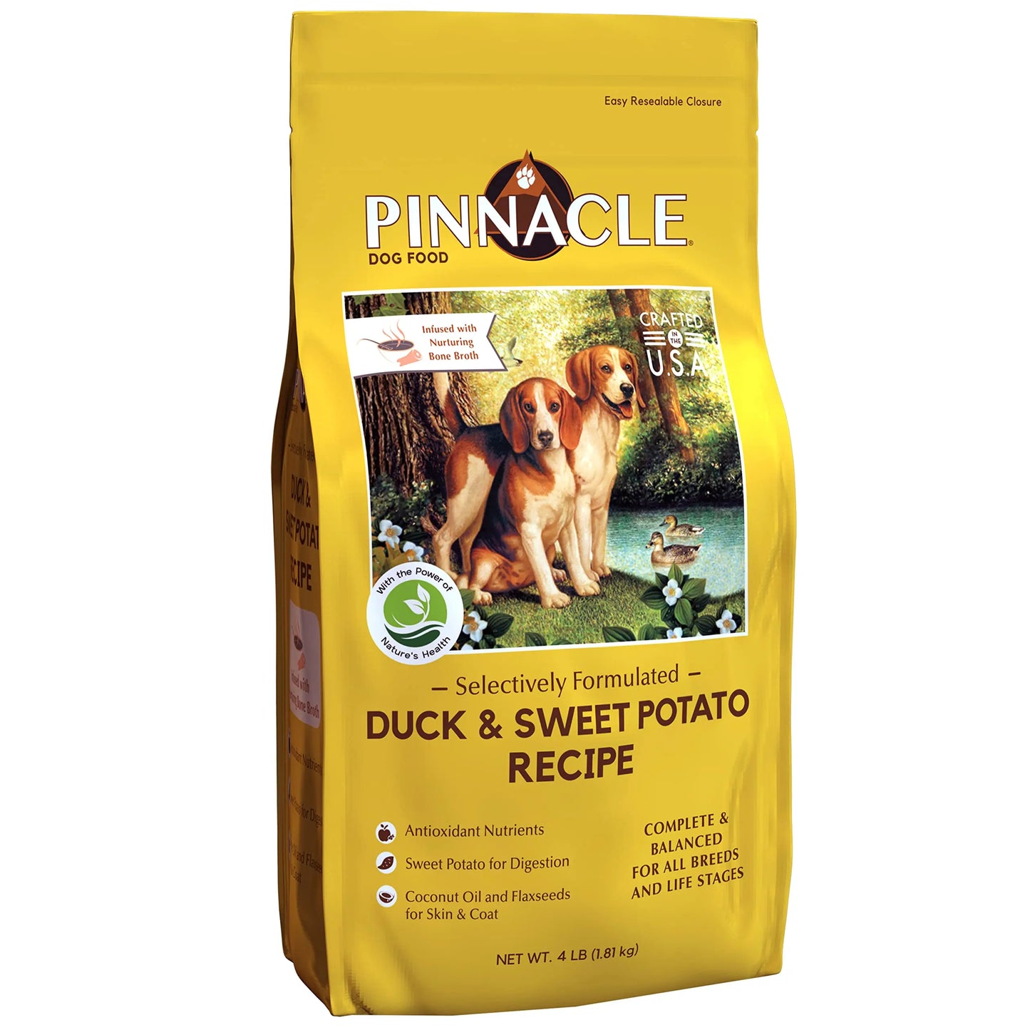 Duck & Sweet Potato Broth-Infused Dog Food - Shopinapets