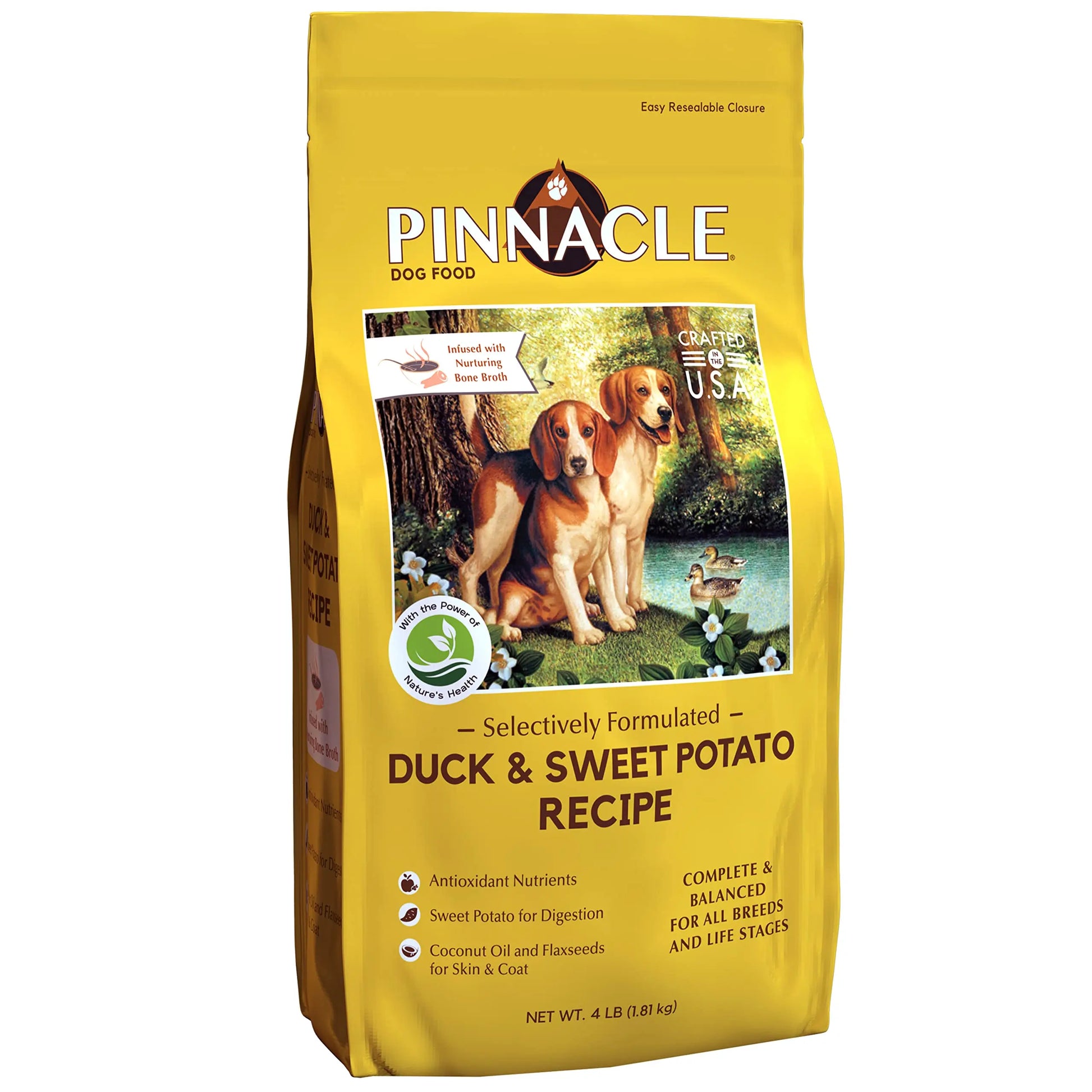 Duck & Sweet Potato Broth-Infused Dog Food - Shopinapets