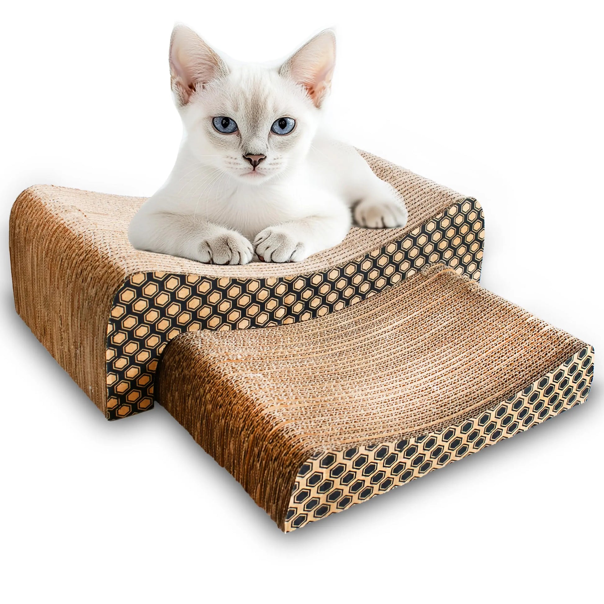 Dual Design Cat Scratch Lounge - Shopinapets