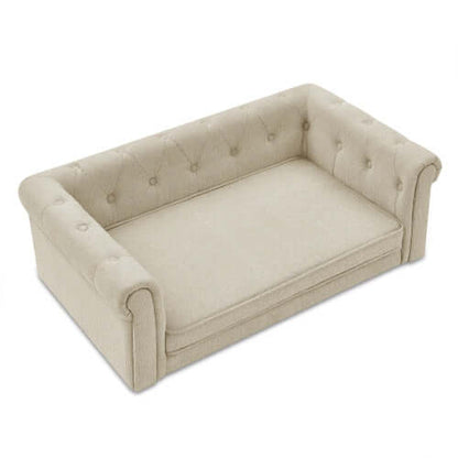 Chic Elevated Large Dog Sofa Bed Shopinapets