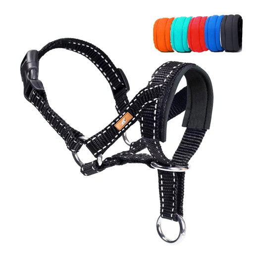 Reflective Dog Head Collar - Shopinapets