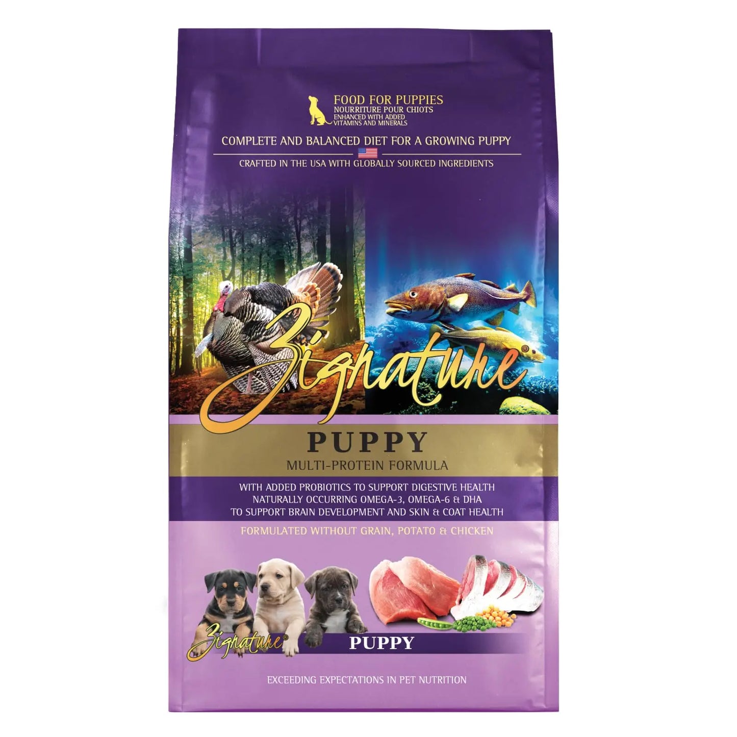 Zignature Premium Puppy Nutritional Formula 12.5lb - Shopinapets