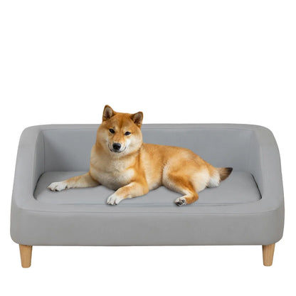 Comfort Tech Pet Sofa Bed - Grey - Shopinapets