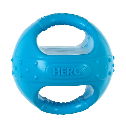 Hero Playtime Squeak Kettle Ball Toy (Blue) - Medium