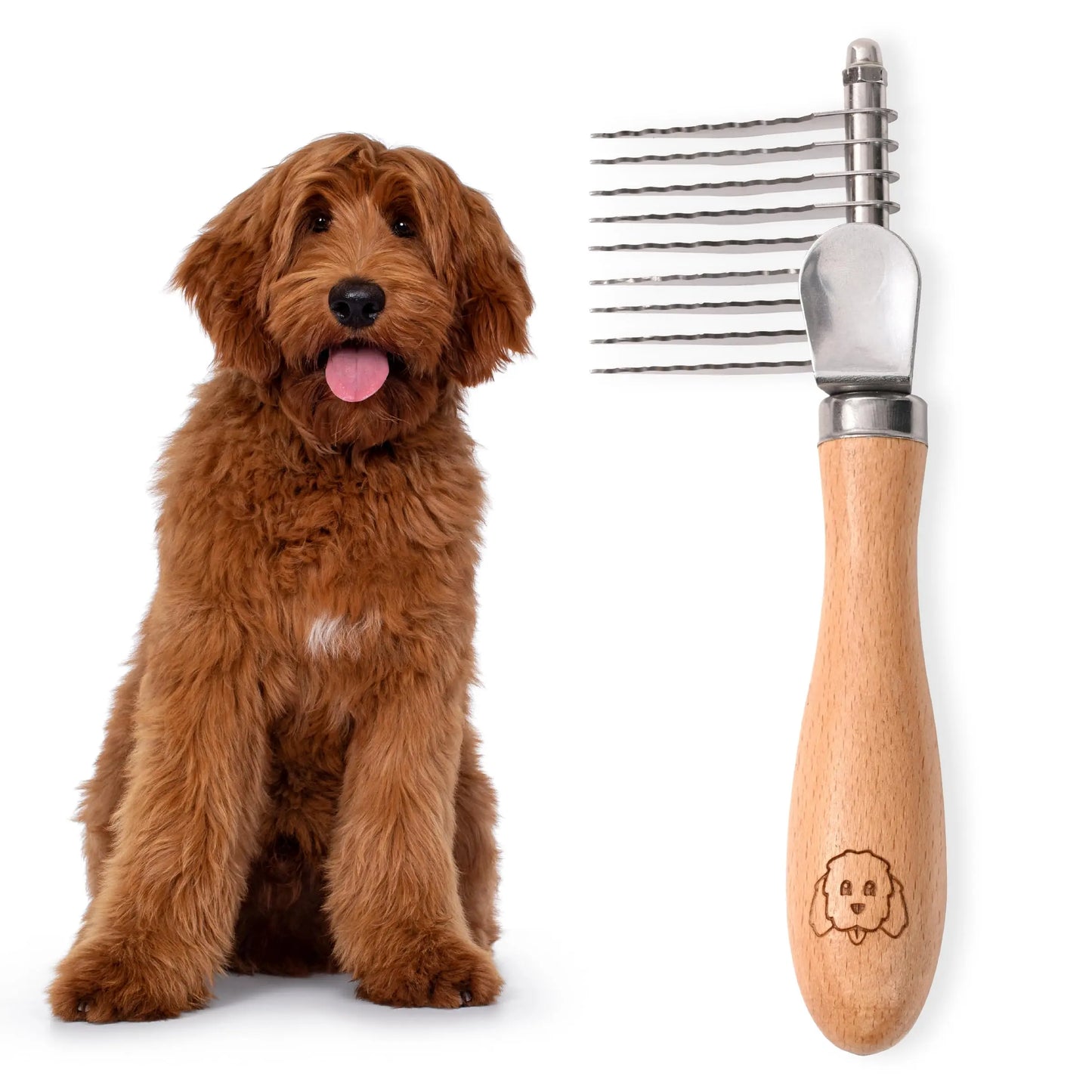 Poodle Perfect Dematting Brush - Shopinapets