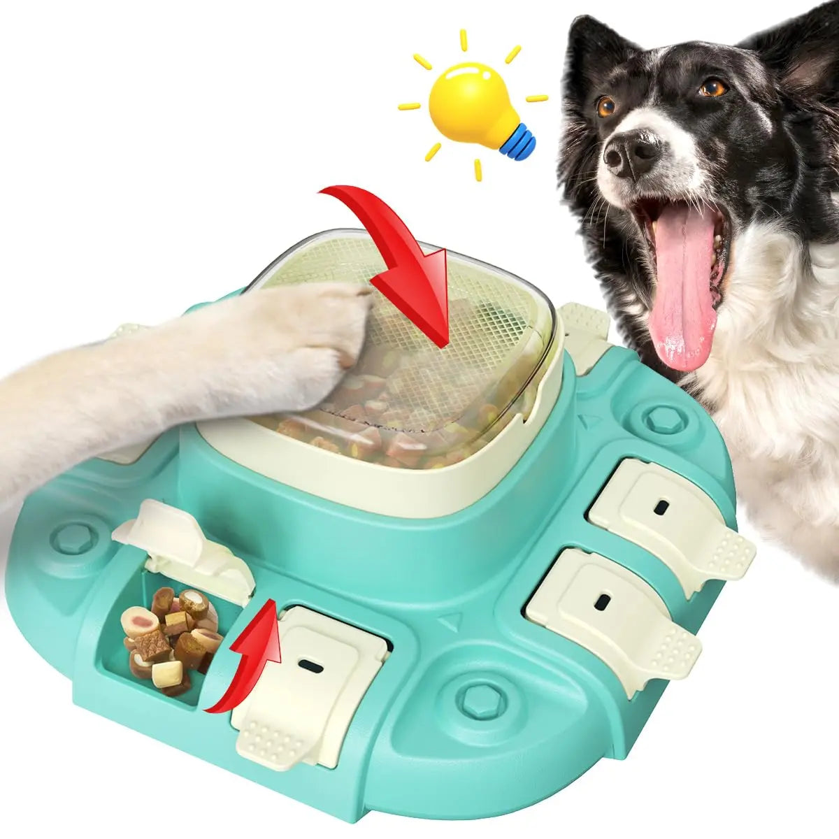 Mankoda IQ Booster Dog Puzzle & Slow Feeder - Shopinapets