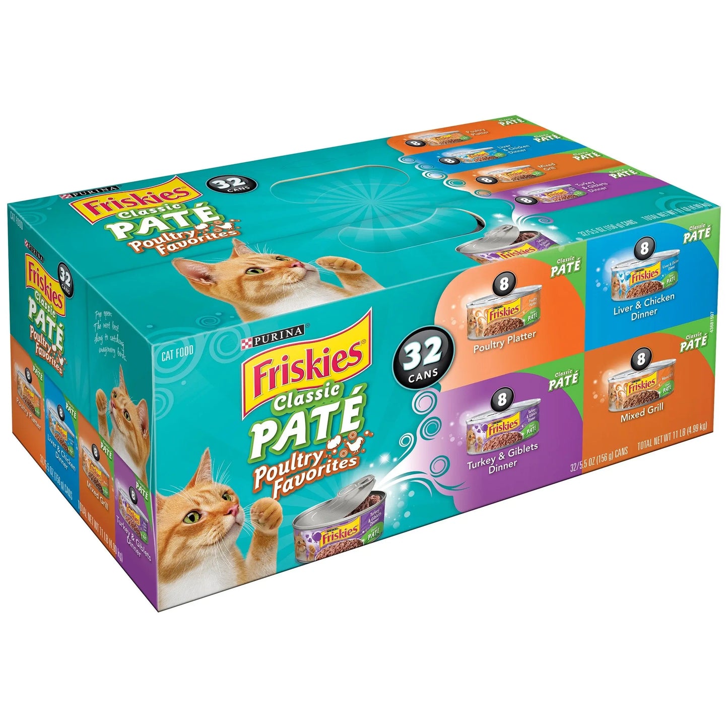 Purina Friskies Poultry Pate Mix Cat Food - Shopinapets