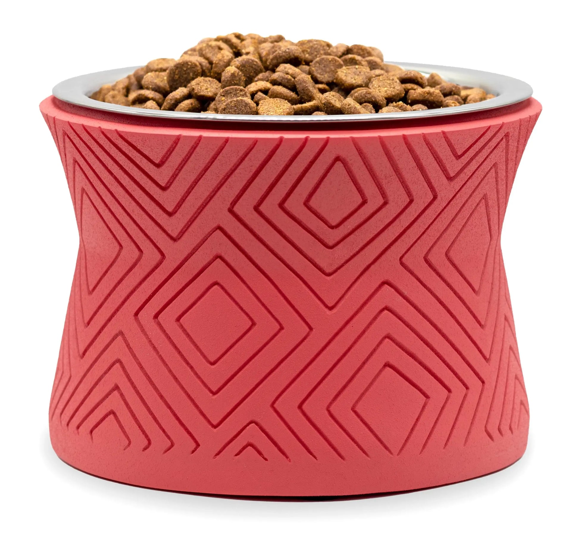 Santa Fe Chic Elevated Small Pet Bowl - Shopinapets