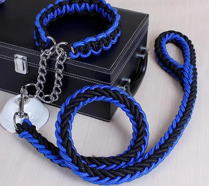 Stylish Durable Leash Set For Large Dogs